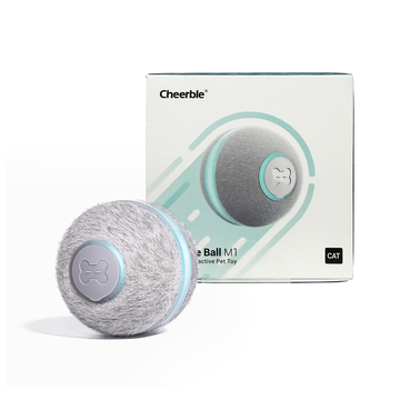 Cheerble Ball for Cats Grey